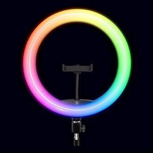 colorful ring light